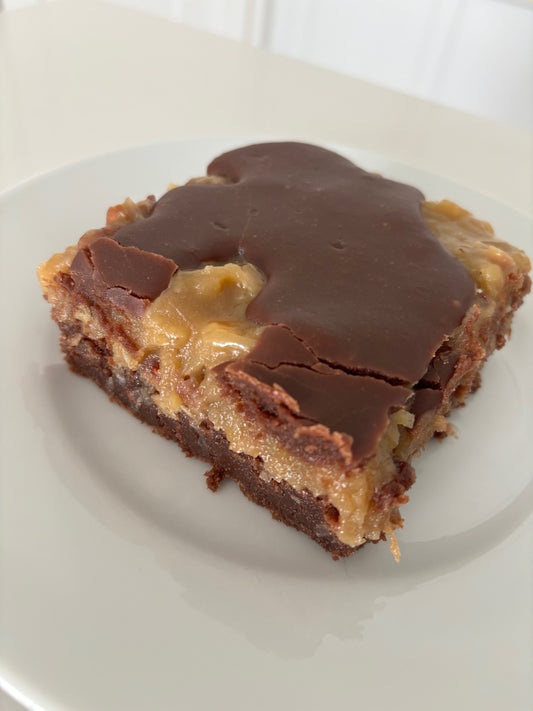 German Chocolate Brownie (8x8 Pan)