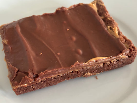Peanut Butter Brownies (8x8 Pan)
